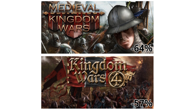 Medieval Kingdom Wars (-64%)
Kingdom Wars 4 (-57%)