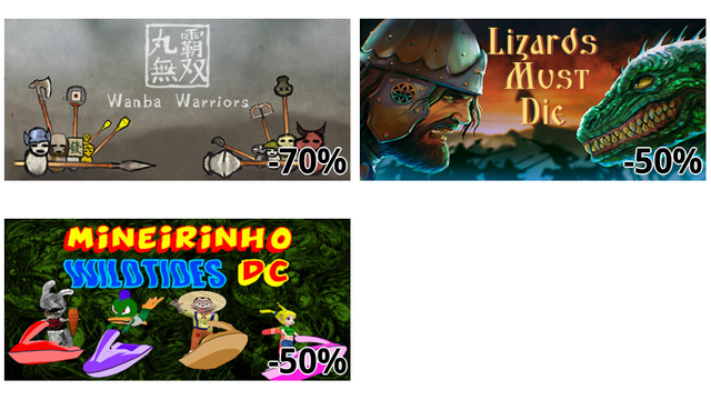 ワンバ戦士 (-70%)
LIZARDS MUST DIE (-50%)
Mineirinho Wildtides DC (-50%)