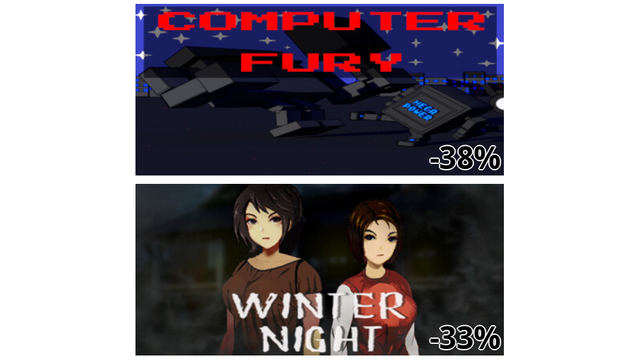 COMPUTER FURY (-38%)
Winter Night (-33%)