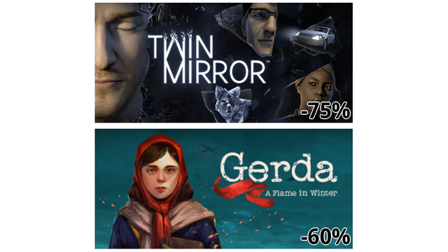 Twin Mirror (-75%)
Gerda: A Flame in Winter (-60%)