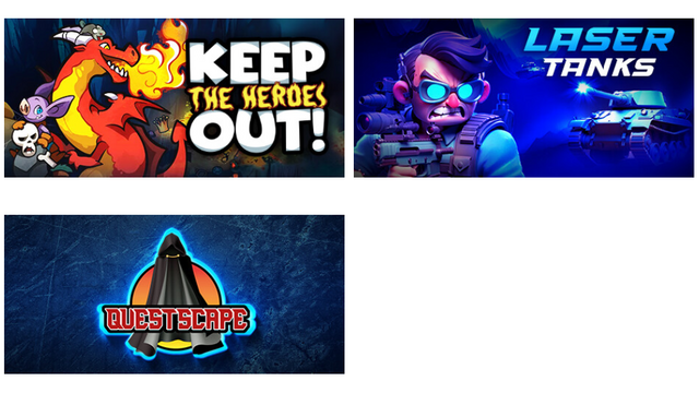 Keep the Heroes Out
Laser Tanks
Questscape