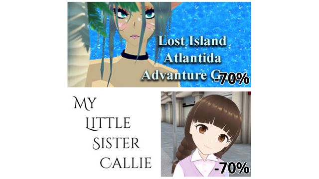 Lost Island Atlantida Advanture Game (-70%)
My Little Sister Callie (-70%)