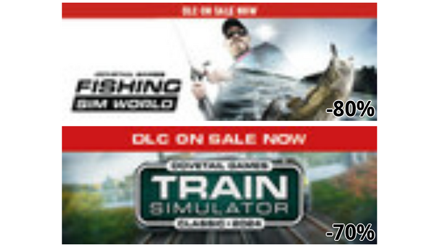 Fishing Sim World: Pro Tour (-80%)
Train Simulator Classic 2024 (-70%)