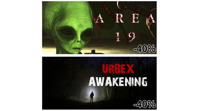 Area 19 (-40%)
Urbex Awakening (-40%)