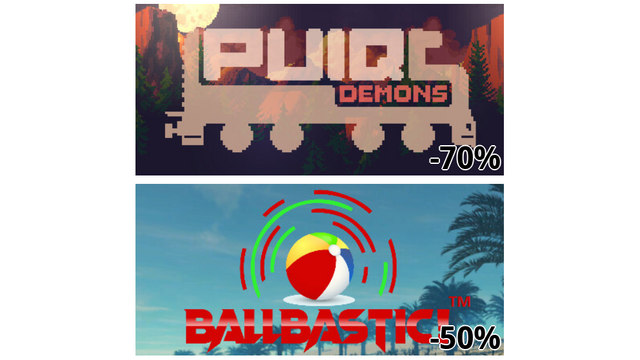 PUIQ: Demons (-70%)
BallBastic! (-50%)