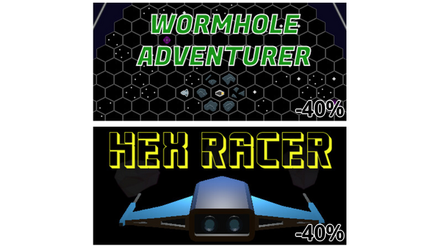 Wormhole Adventurer (-40%)
Hex Racer (-40%)