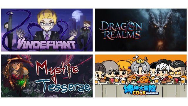 Vindefiant
Dragon Realms
Mystic Tesserae
坤坤大冒险