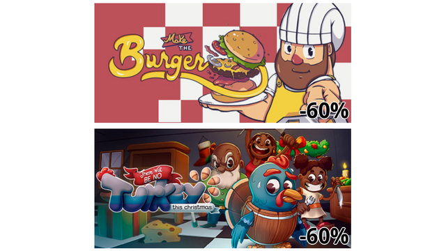 Make the Burger (-60%)
There Will Be No Turkey This Christmas (-60%)