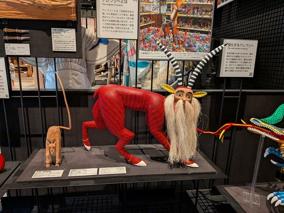 国立民族学博物館の展示
