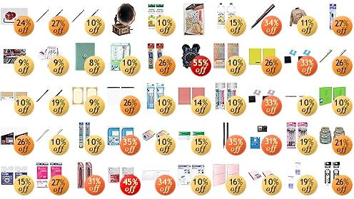 スペシャルパーツ武川 (TAKEGAWA) アル… (-24%)
ぺんてる シャープペン マークシートシャープ A… (-27%)
ぺんてる シャープペン マークシートシャープ A… (-10%)
現代百貨 鉛筆削り
宝酒造 ホワイトタカラ 35度 (-10%)
東和食品 かつおこんぶ 17g×10袋
宝酒造 ホワイトタカラ (梅酒作りにおすすめ) …
LAMY ラミー 万年筆 EF 極細字 アルスタ… (-34%)
ラフアンドロード ライディングZIPメッシュジャ… (-11%)
ゼブラ シャープペン芯 デルガード替芯 0.3 … (-27%)
ビームス パワークラシック キャブトン C125… (-9%)
イングレム (ムーミン) /ストラップホルダー/… (-9%)
エルコミューン マトカ 1月始まり B6 ウィー… (-8%)
墨運堂 のし書き練習セット 筆ペン付 29338…
ベロス 画鋲抜き PN-450BL 青 (× 2… (-26%)
うさ耳付きロゼット NV 缶バッジ用 56mm … (-55%)
パイロット ゲルボールペン 0.38 6色 LJ… (-10%)
マルマン ノート セプトクルール A5 イエロー… (-26%)
シャチハタ スタンプパッド いろもよう わらべ … (-33%)
ぺんてる 3色ボールペン Calme カルム 0… (-26%)
コクヨ 領収書 複写伝票 B6 (-10%)
サクラクレパス シャープペン ダークレッド (-…
タカ印 洋柄賞状用紙 10-247 はがき (-…
レイメイ藤井 レポート用紙 zeitVektor… (-26%)
ぺんてる 油性マーカー ホワイト 中字 3本 X… (-10%)
コクヨ ソフトリングノートME 50枚 5mm方… (-14%)
ゼブラ ジェルボールペン 0.5 5色 P-JJ… (-10%)
シャチハタ スタンプパッド いろもよう わらべ … (-33%)
Pilot パイロット シャープペン ドクターグ… (-10%)
キョクトウ バインダー パペルール 20穴 A5… (-10%)
マルマン ルーズリーフ B5 ジウリス 方眼 5… (-26%)
ぺんてる 多機能ボールペン Calme シャープ… (-10%)
ショウワノート ポケットモンスター 鉛筆 かきか… (-10%)
レイメイ藤井 連絡袋 ブルー RS50A (× … (-35%)
ヤマト メモックロールテープ 30周年限定モデル… (-10%)
コクヨ カードケース W 軟質 (-15%)
パイロット 3色ボールペン ジュースアップ3 0… (-35%)
DJI アクションカメラ Osmo Action… (-31%)
ゼブラ 油性ボールペン タプリクリップ 0.7 … (-19%)
マルアイ 紙ひも NO.7 カヒ-7 (× 2)…
カール事務器 替刃 ディスクカッター ミシン目刃… (-15%)
ぺんてる スマート単語帳ノート SmaTan 1… (-27%)
サンスター文具 シャープペンシル オートマチック… (-31%)
コクヨ ファイル リフィル クリヤーポケット A… (-45%)
コクヨ ソフトクリヤーケース チャック付き 軟質… (-34%)
コクヨ マグネットシート ホワイトボードタイプ … (-10%)
コクヨ ルーズリーフバインダー B5 26穴 最… (-16%)
コクヨS&T キャンパスノート A罫 5冊パック… (-10%)
etc.