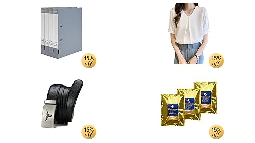 Kinstar リングファイル A4S 2穴 4册 PP灰 (-15%)
ブラウス レディース オフィスカジュアル (-15%)
Doopai ベルト メンズ (-15%)
犬用サクラペットフード プレミアムドライフード (カリカリタイプ) 800g ×3個セット(2.4kg) (-15%)